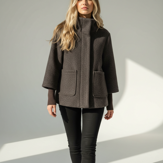 The Essential High-Neck Jacket